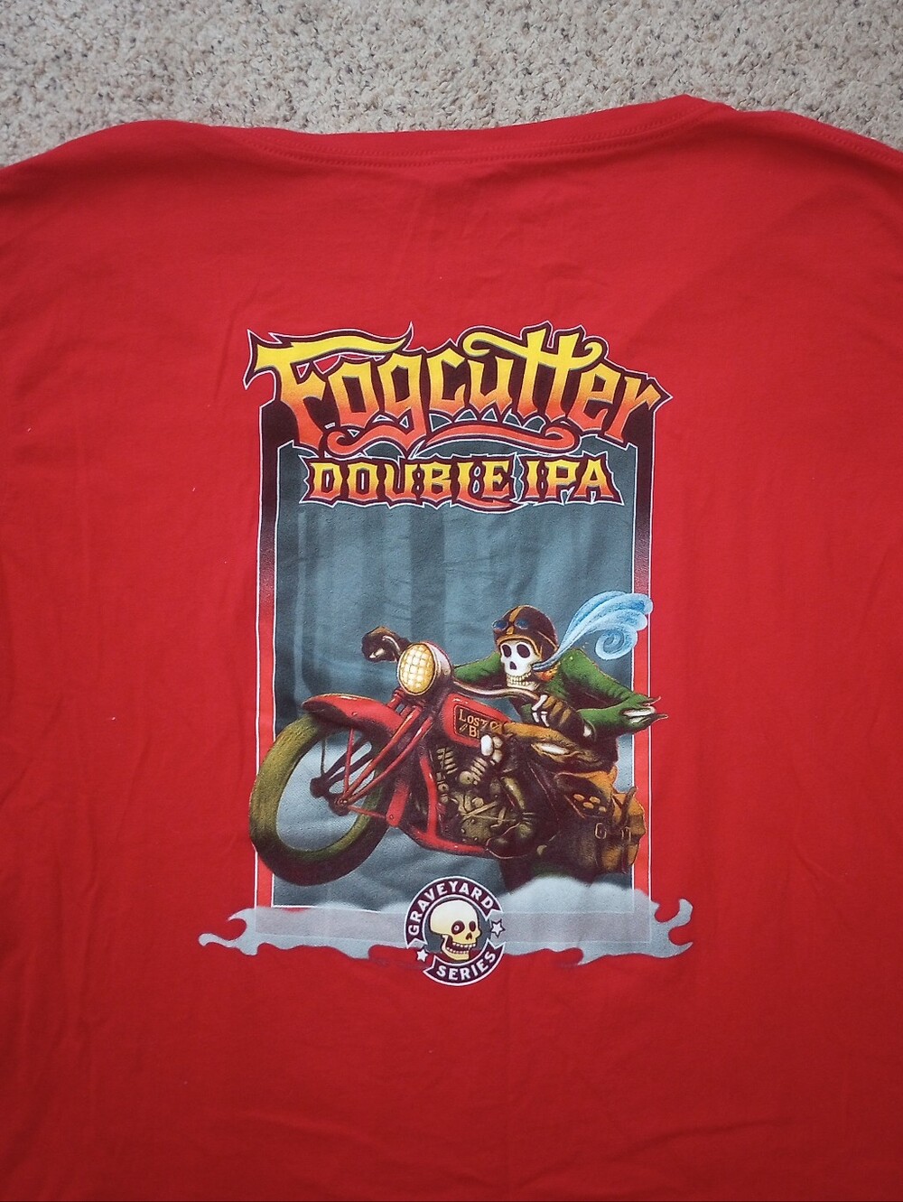Lost Coast Brewery FogCutter Double IPA Eureka California Graveyard Series XXL